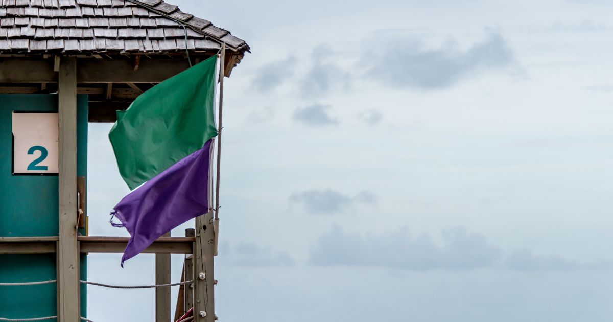 bandeira roxa