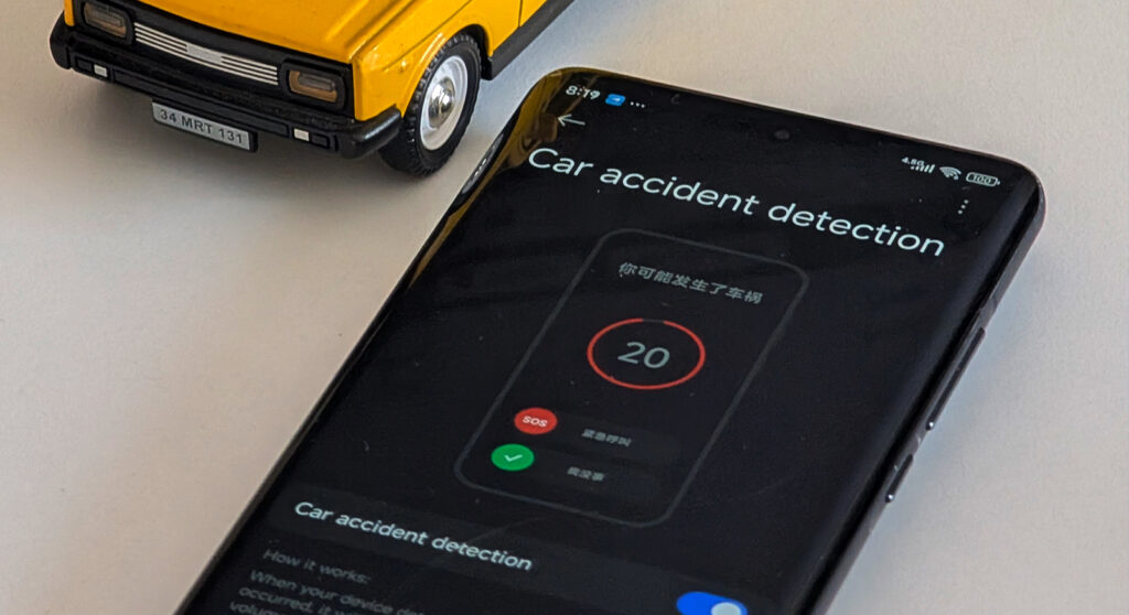 Bateu o carro? Seu celular Xiaomi pode chamar ajuda automaticamente