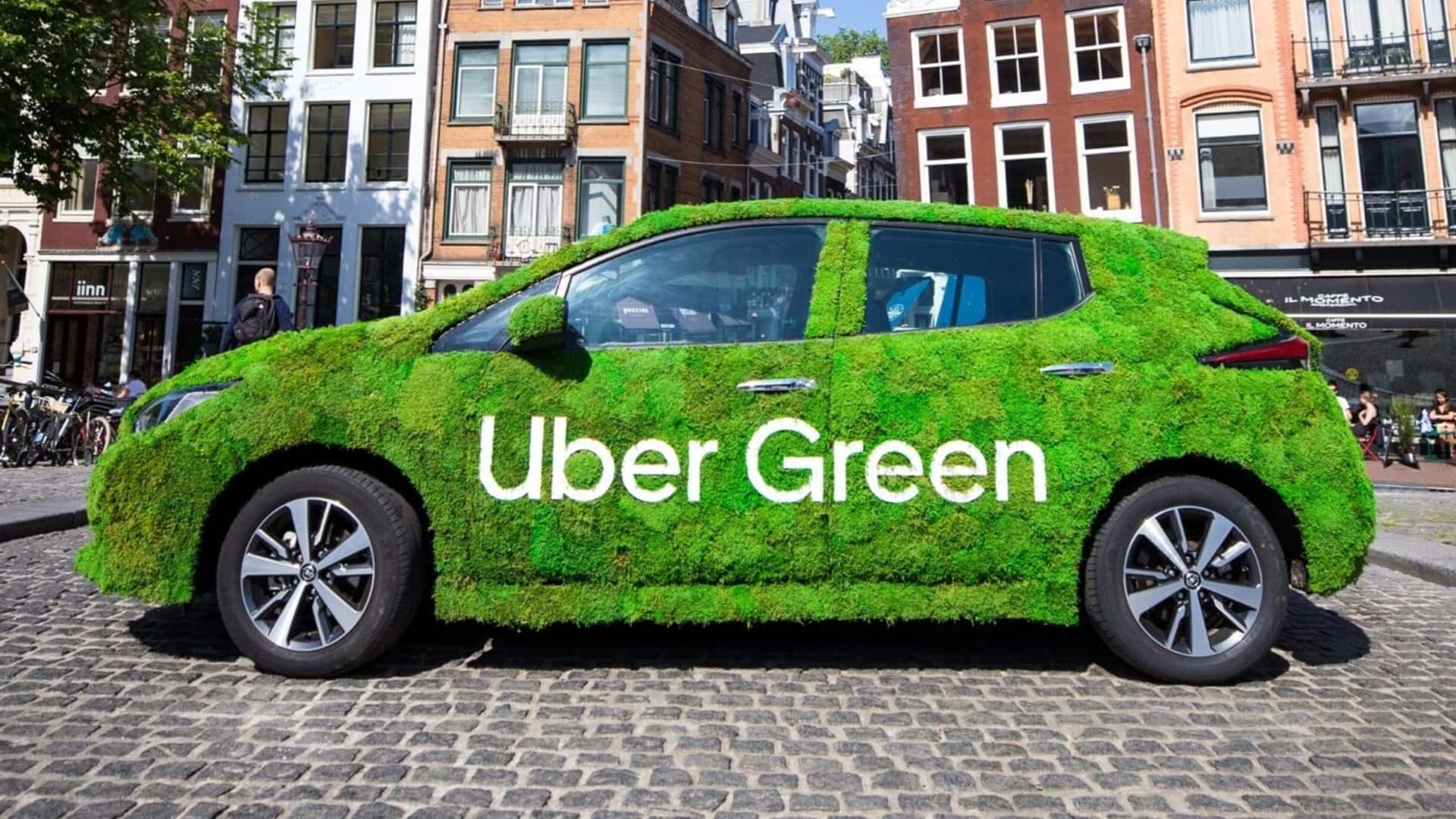 Uber ‘verde’? Empresa lança categoria secreta de carros elétricos que todo passageiro vai querer usar