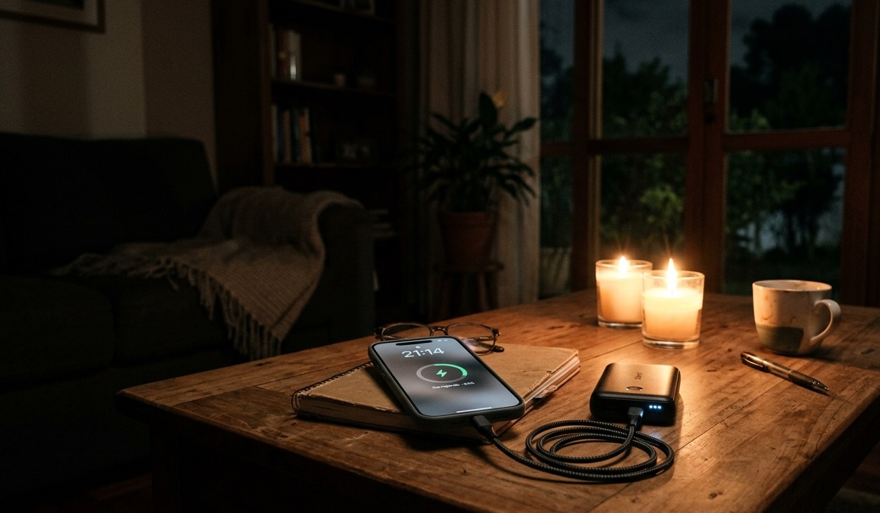 Acabou a energia? Veja como carregar o celular sem precisar de tomada, segundo especialistas